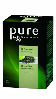 PURE TEA Grüner Tee Lemon, Sachets - 6x25 Stk.