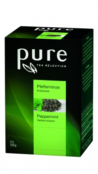 PURE TEA Pfefferminze, Sachets - 6x25 Stk.