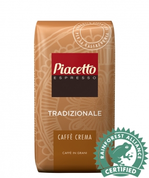 Piacetto Café Crema Tradizionale, Bohne - 6x1000g