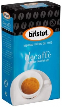 Bristot Decaffeinato 16x250g Beutel gemahlener Kaffee