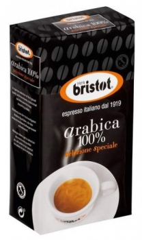 Bristot Arabica 100% 16x250g Beutel gemahlener Kaffee