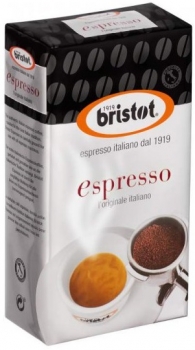 Bristot Espresso 16x250g Beutel gemahlener Kaffee