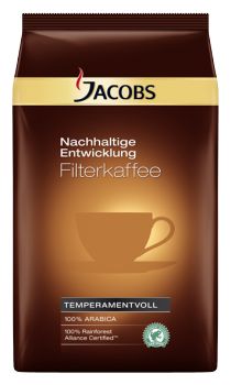 JACOBS Nachhaltige Entwicklung Röstkaffee gemahlen 10x1000g